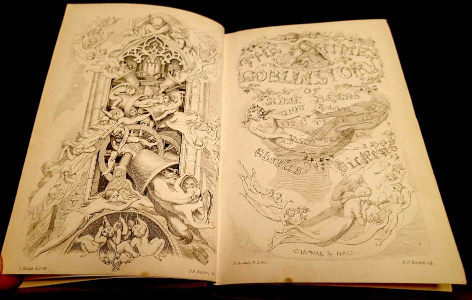 Charles Dickens First Printing Lot - A CHRISTMAS CAROL, 1843 - THE CHIMES, 1845 :: RCB