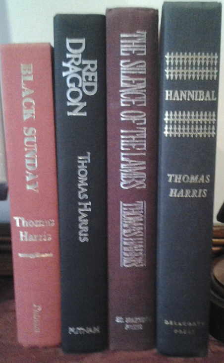 SIGNED THOMAS HARRIS LOT - 4 First Editions Signed by Harris.