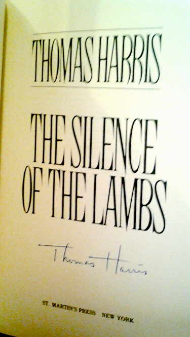 SIGNED THOMAS HARRIS LOT - 4 First Editions Signed by Harris.